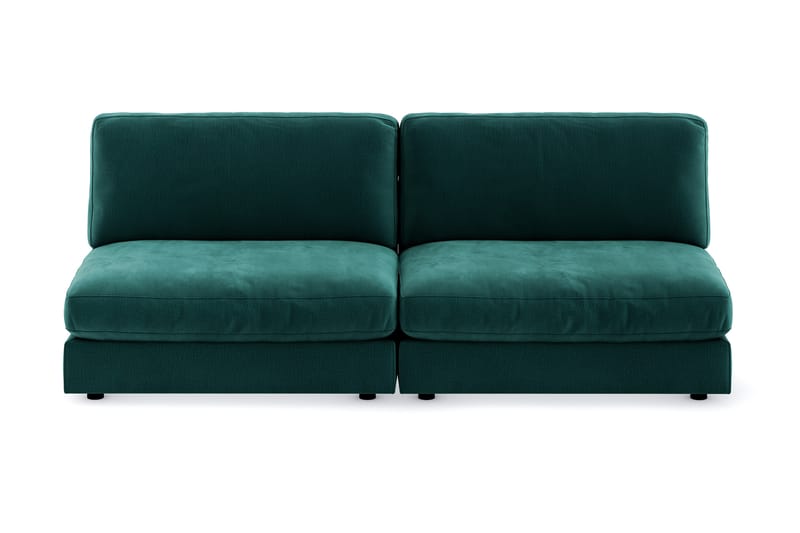 Arken 4-personers Modulsofa i Fløjl - Grøn - Møbler - Sofaer - Velour sofaer