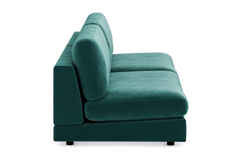 Arken 4-personers Modulsofa i Fløjl - Grøn - Møbler - Sofaer - Velour sofaer