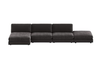 Arken U-modulsofa med Chaiselong Vendbar Velour