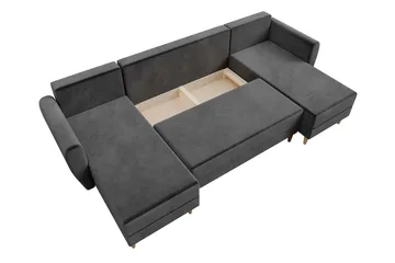 Bornalle Sovesofa - Grøn - Møbler - Sofaer - Sovesofaer - Sovesofa chaiselong