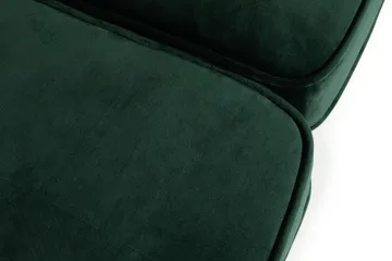 Chesterfield Lyx 3-sædet Fløjlssofa – Dyb sofa - Grøn - Møbler - Sofaer - Velour sofaer