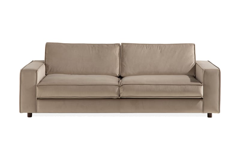 Cloudia veloursofa 4-pers. - Velour sofaer - 4 personers sofa