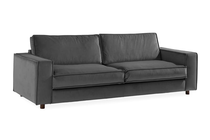 Cloudia veloursofa 4-pers. - Velour sofaer - 4 personers sofa