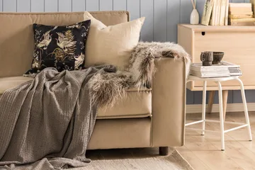 Cloudia veloursofa 4-pers. - Møbler - Sofaer - Velour sofaer