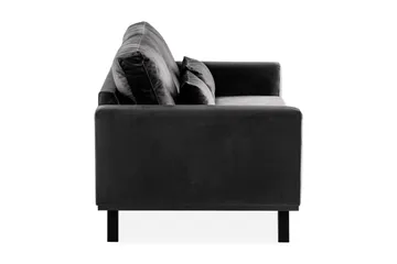 Copenhagen 2-personers Fløjlssofa - Mørkegrå - Møbler - Sofaer - Velour sofaer