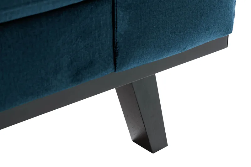 Copenhagen 2-personers Fløjlssofa - Blå - Møbler - Sofaer - Velour sofaer