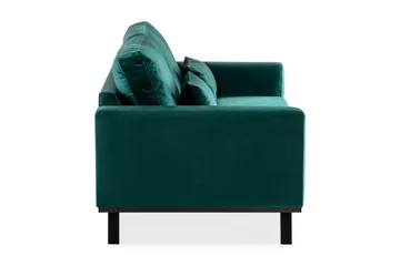 Copenhagen 2-personers Fløjlssofa - Grøn - Møbler - Sofaer - Velour sofaer