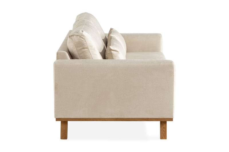 Copenhagen 2-personers Fløjlssofa - Beige - Møbler - Sofaer - Velour sofaer