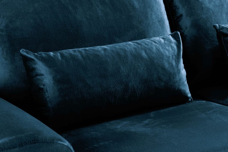 Copenhagen 2-personers Fløjlssofa - Blå - Møbler - Sofaer - Velour sofaer