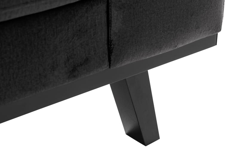 Copenhagen 2-personers Fløjlssofa - Mørkegrå - Møbler - Sofaer - Velour sofaer