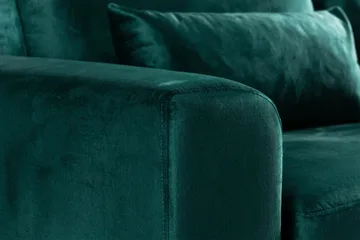 Copenhagen 2-personers Fløjlssofa - Grøn - Møbler - Sofaer - Velour sofaer