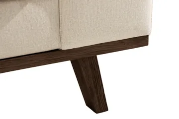 Copenhagen 3-personers Fløjlssofa - Beige - Møbler - Sofaer - Velour sofaer