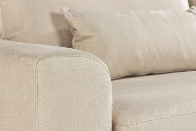 Copenhagen 3-personers Fløjlssofa - Beige - Møbler - Sofaer - Velour sofaer