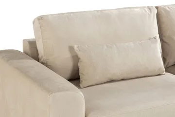Copenhagen 3-personers Fløjlssofa - Beige - Møbler - Sofaer - Velour sofaer