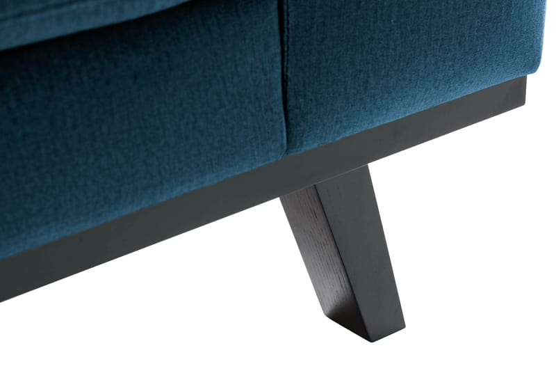 Copenhagen 3-personers Fløjlssofa - Blå - Møbler - Sofaer - Velour sofaer