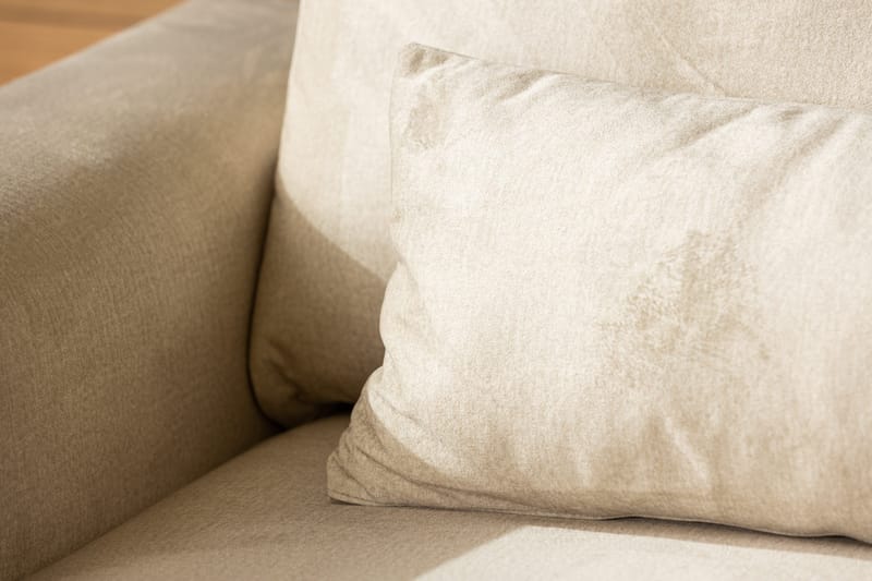 Copenhagen 3-personers Fløjlssofa - Beige - Møbler - Sofaer - Velour sofaer