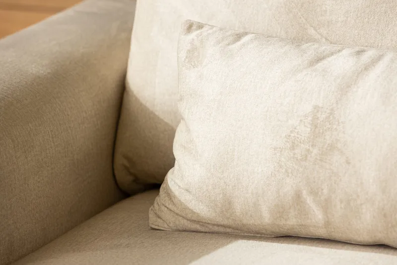 Copenhagen 3-personers Fløjlssofa - Beige - Møbler - Sofaer - Velour sofaer