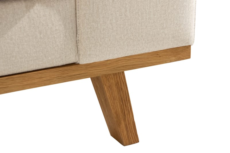 Copenhagen 4-personers Fløjlssofa - Beige - Møbler - Sofaer - Velour sofaer