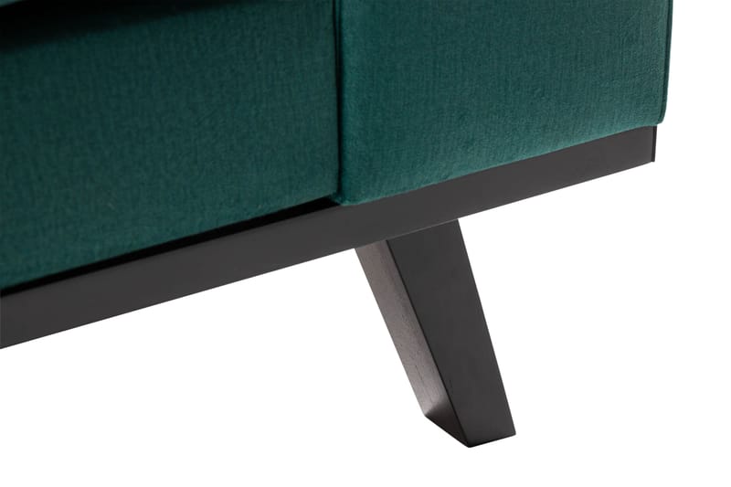Copenhagen 4-personers Fløjlssofa - Grøn - Møbler - Sofaer - Velour sofaer