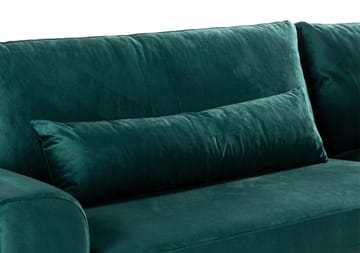 Copenhagen 4-personers Fløjlssofa - Grøn - Møbler - Sofaer - Velour sofaer