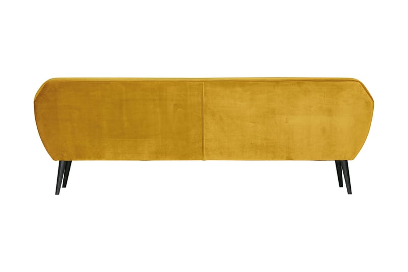 Corollos Veloursofa - Ochre - Velour sofaer - 3 personers sofa