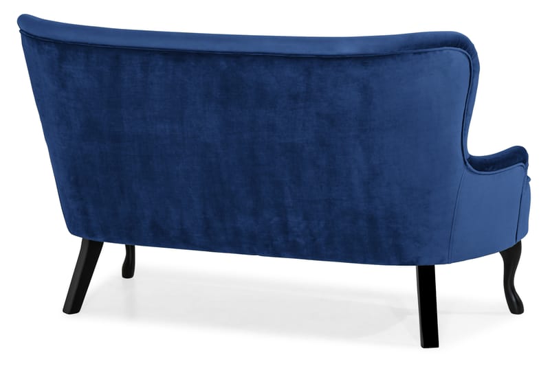 Dahlia Sofa Velour - Blå - Møbler - Sofaer - Velour sofaer
