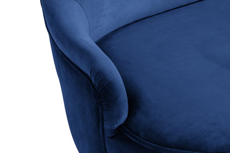 Dahlia Sofa Velour - Blå - Møbler - Sofaer - Velour sofaer