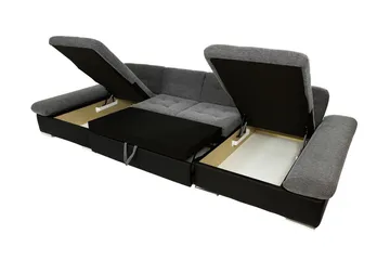 Dewitt 4-Pers. Hjørnesofa - Møbler - Sofaer - Velour sofaer