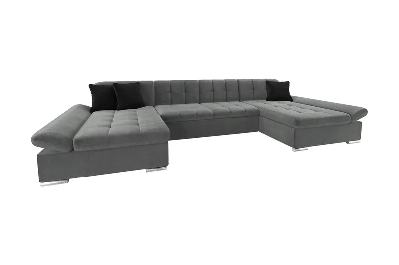 Dewitt 4-Pers. Hjørnesofa - Møbler - Sofaer - Velour sofaer