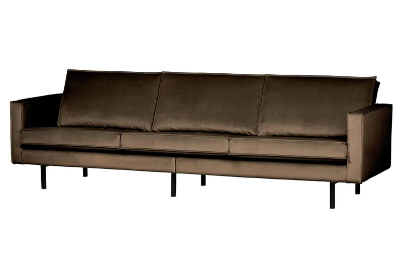 Lissbon 3-personers veloursofa - Møbler - Sofaer - Velour sofaer
