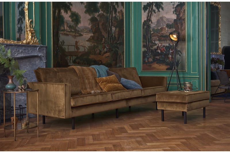 Lissbon 3-personers veloursofa - Møbler - Sofaer - Velour sofaer