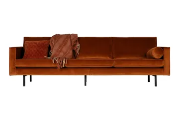Lissbon 3-personers veloursofa - Møbler - Sofaer - Velour sofaer
