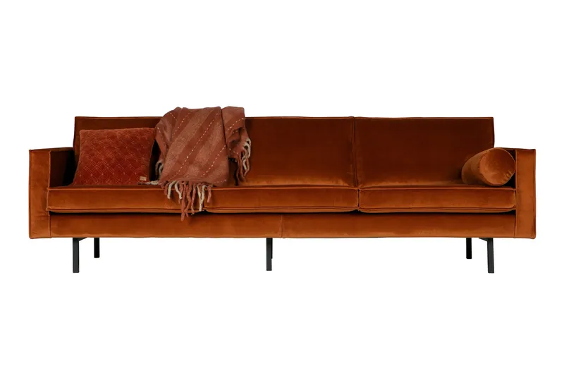 Lissbon 3-personers veloursofa, undefined