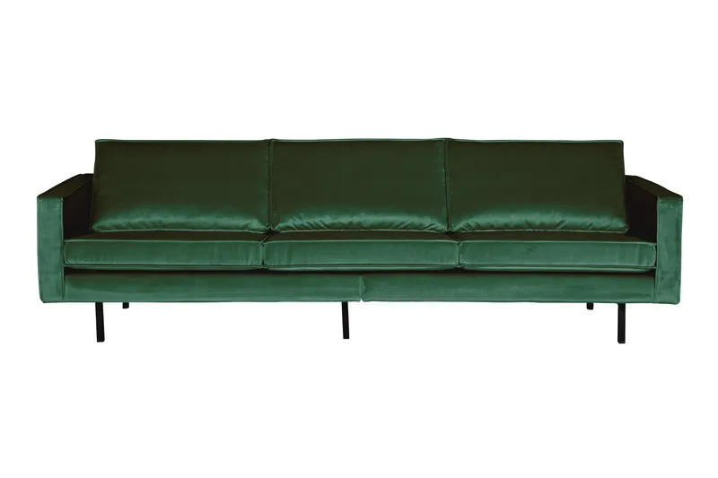 Lissbon 3-personers veloursofa, undefined