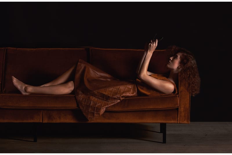 Lissbon 3-personers veloursofa - Møbler - Sofaer - Velour sofaer