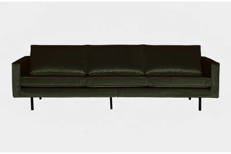 Lissbon 3-personers veloursofa, undefined