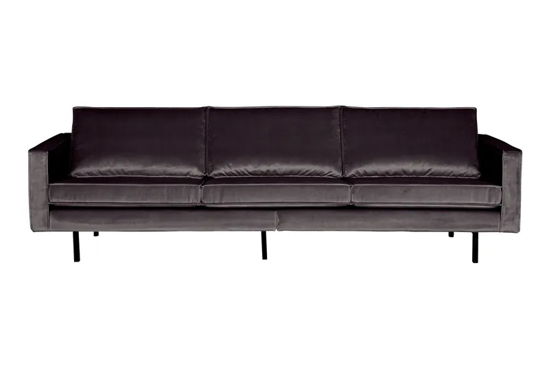 Lissbon 3-personers veloursofa, undefined