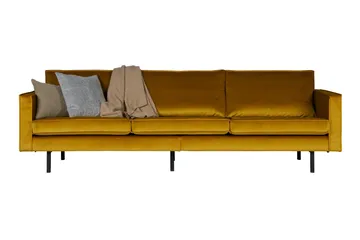 Lissbon 3-personers veloursofa - Møbler - Sofaer - Velour sofaer