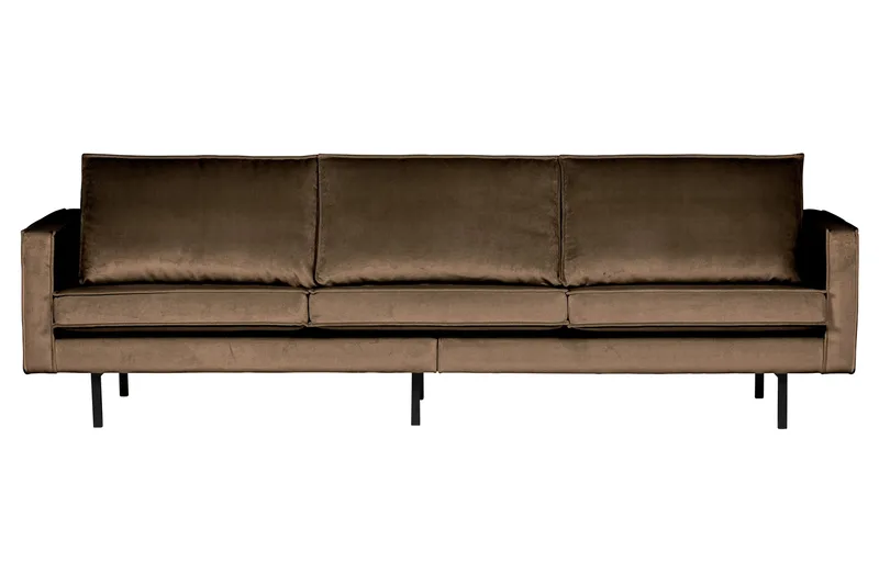 Lissbon 3-personers veloursofa, undefined