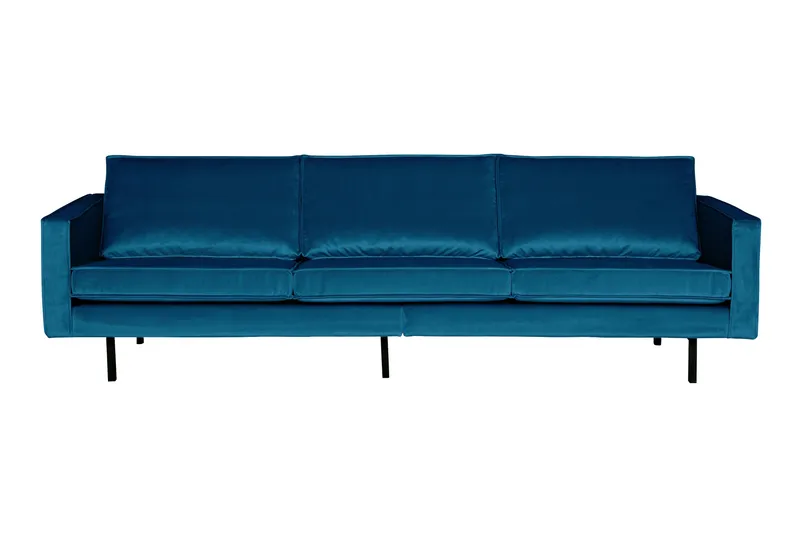 Lissbon 3-personers veloursofa, undefined