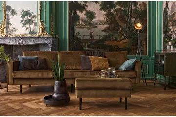 Lissbon 3-personers veloursofa - Møbler - Sofaer - Velour sofaer