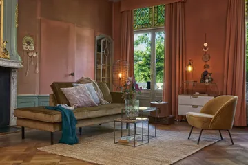 Lissbon Daybed Højre - Møbler - Sofaer - Velour sofaer
