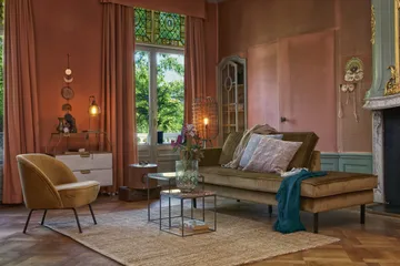 Lissbon Daybed venstre - Møbler - Sofaer - Velour sofaer