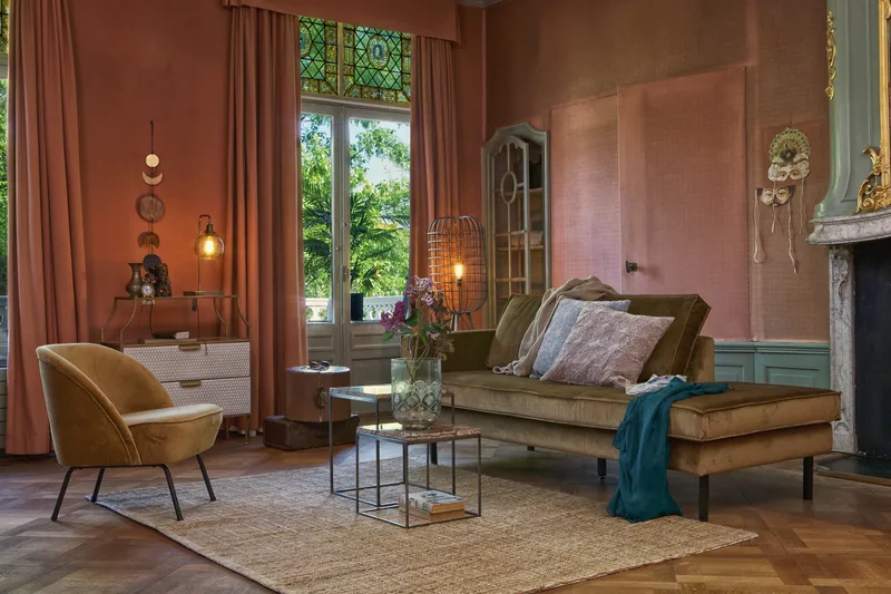 Lissbon Daybed venstre - Møbler - Sofaer - Velour sofaer