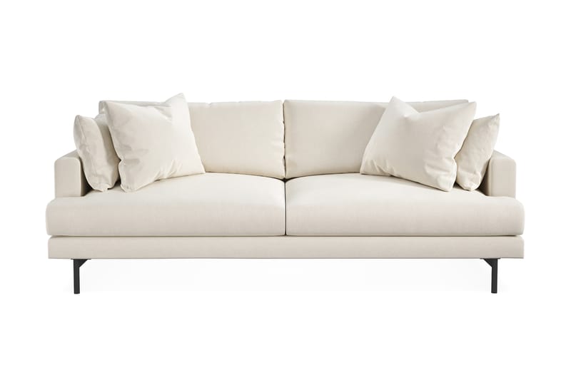 Menard 4-Pers. Sofa - Velour sofaer - 4 personers sofa