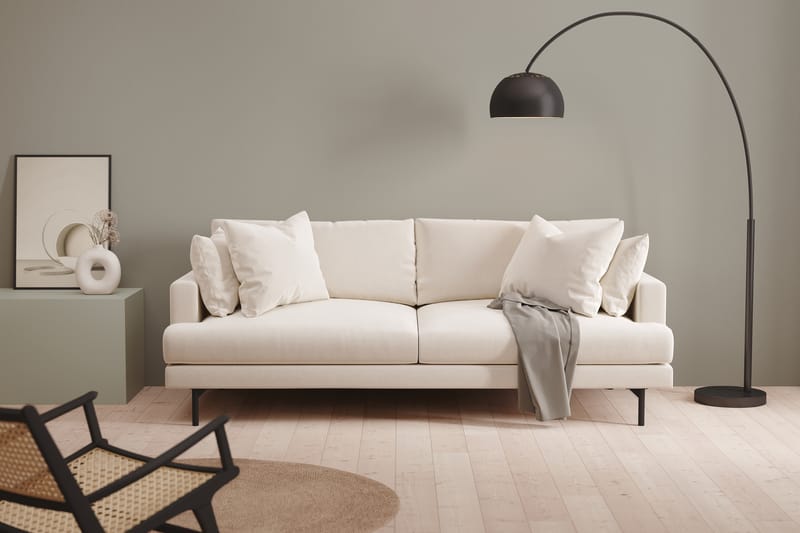 Menard 4-Pers. Sofa - Velour sofaer - 4 personers sofa