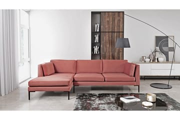 Ocean Hjørnesofa Højre - Lyserød - Møbler - Sofaer - Sovesofaer