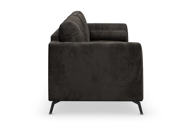 Ocean Lyx 3-Pers. Sofa - Mørkegrå/Velour - Møbler - Sofaer - Velour sofaer