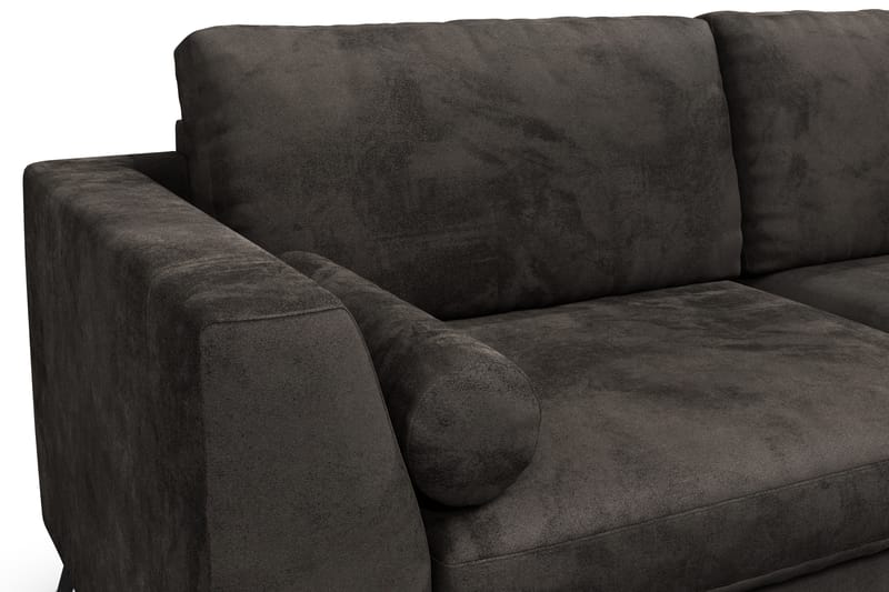 Ocean Lyx 3-Pers. Sofa - Mørkegrå/Velour - Møbler - Sofaer - Velour sofaer