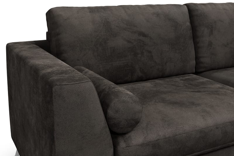 Ocean Lyx 3-Pers. Sofa - Mørkegrå/Velour - Møbler - Sofaer - Velour sofaer